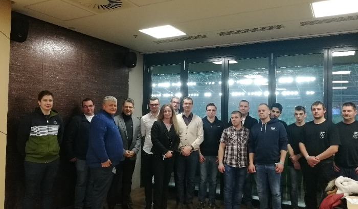 Dobogósok a Groupama Arénában